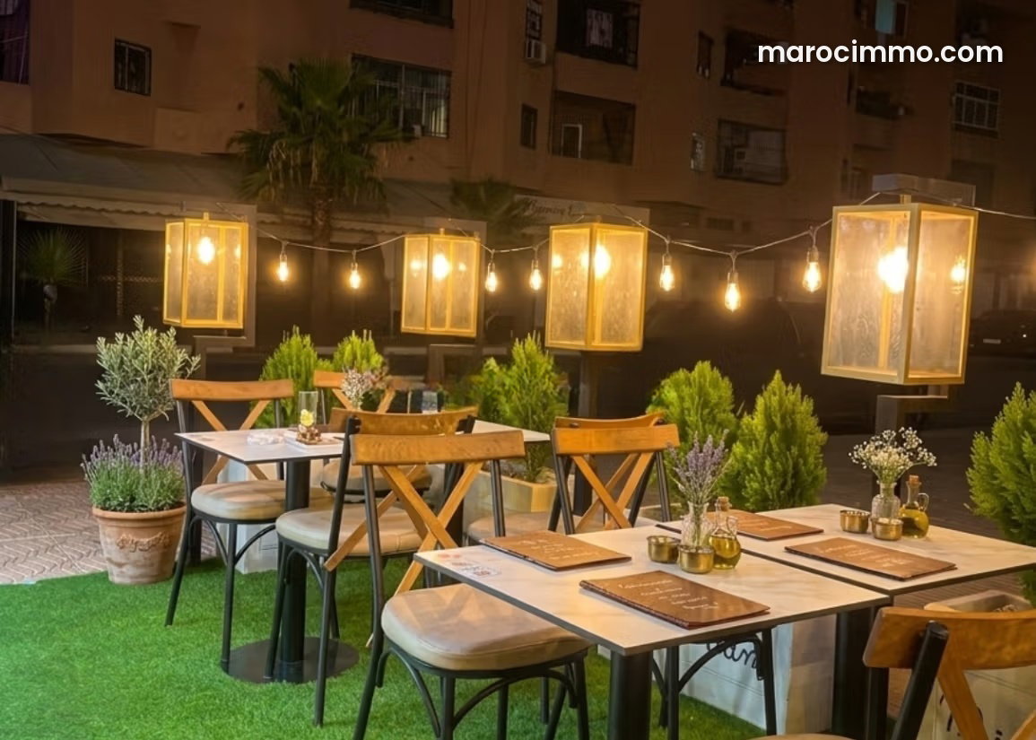 Local commercial 86 m², Ain Mezouar, Marrakech, idéal restauration — Marrakech
