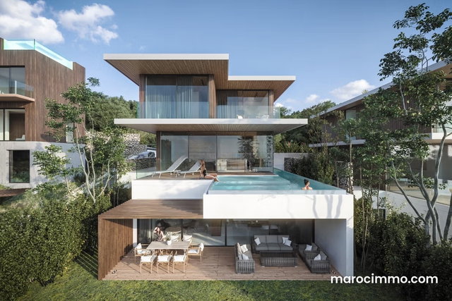 Villa neuve vue sur mer à Tanger — 2