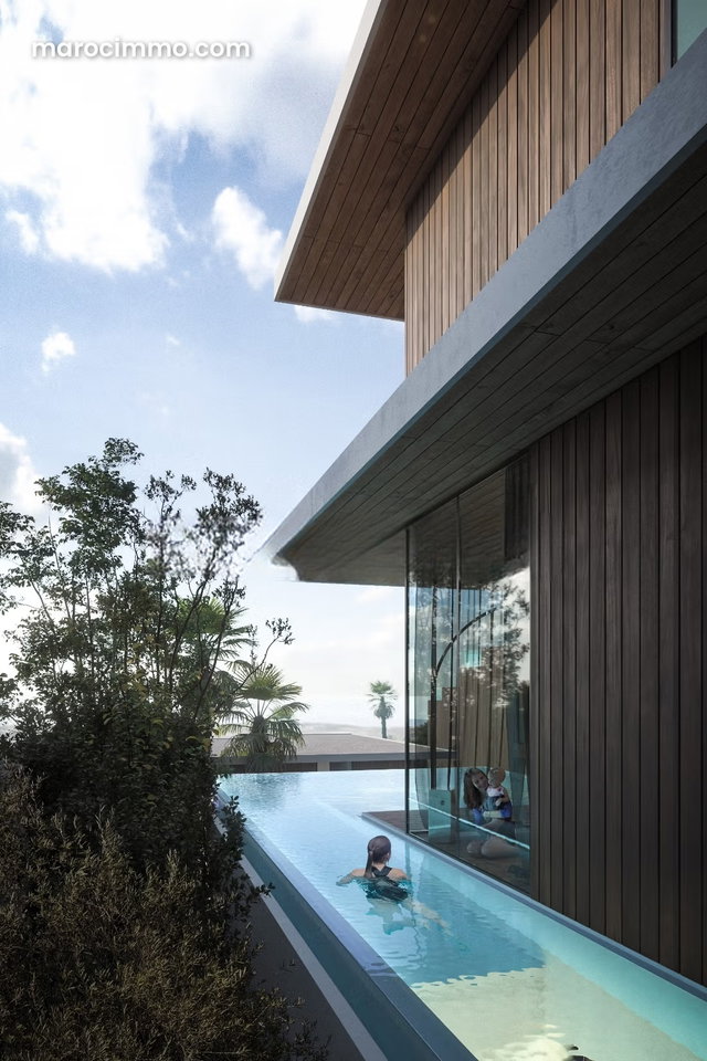 Villa neuve vue sur mer à Tanger — 3