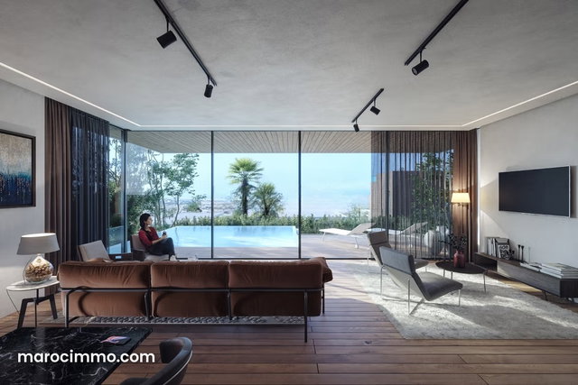 Villa neuve vue sur mer à Tanger — 4
