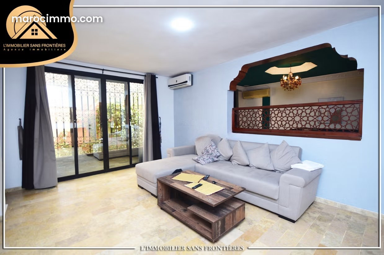 Furnished 3-Bedroom Villa with Private Garden, Agadir Road, Marrakech — Marrakesh