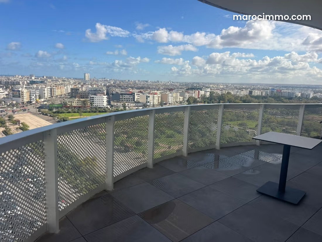 Appartement meublé avec terrasse à Casablanca Finance City — Casablanca