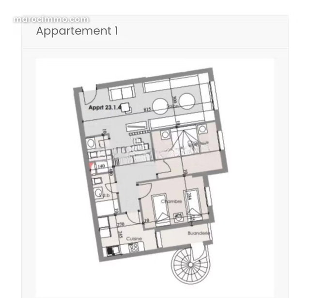 Appartement à vendre – Tanger Balia — 4