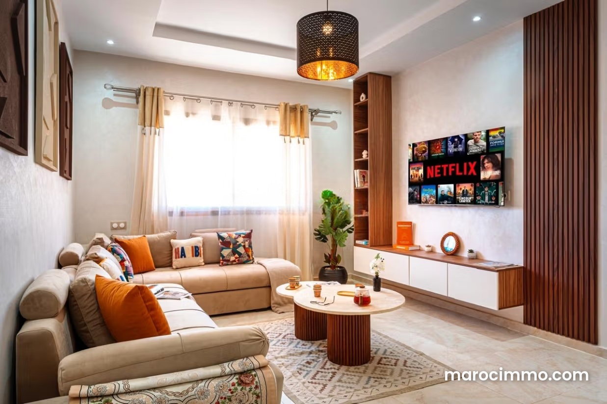 Appartement meublé 76 m², piscine et services, Agdal, Marrakech — Marrakesh