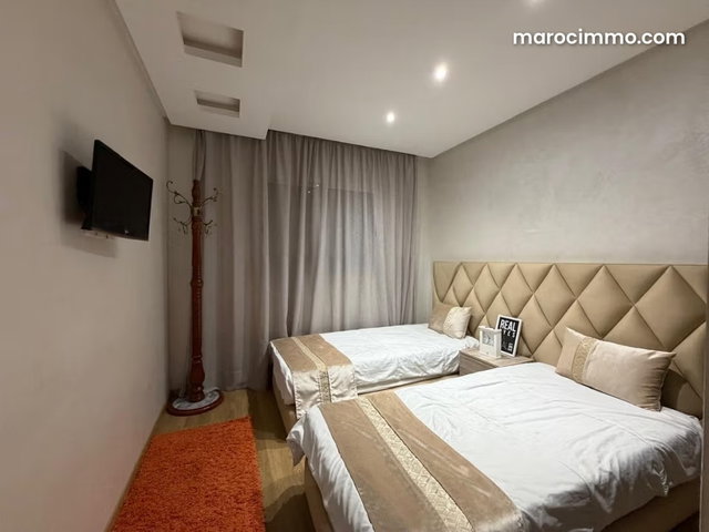 Magnifique appartement meublé à Hay Mabrouka. 75 mètre — 2