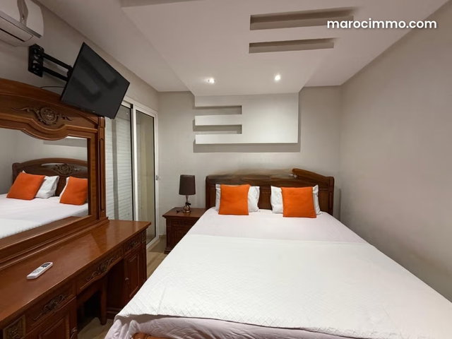 Magnifique appartement meublé à Hay Mabrouka. 75 mètre — 3