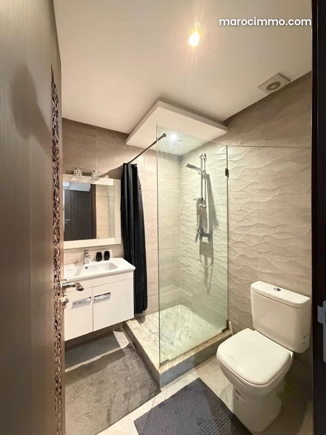 Magnifique appartement meublé à Hay Mabrouka. 75 mètre — 4