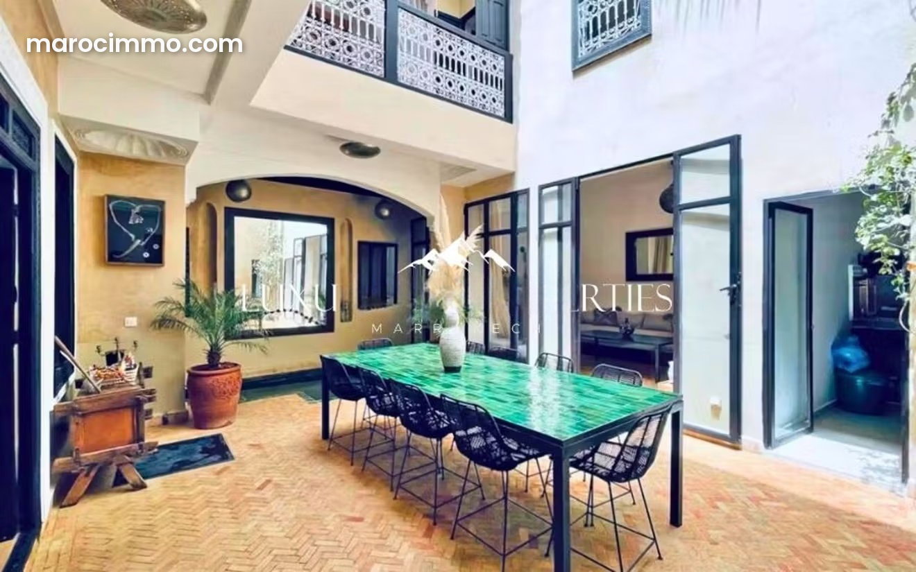 Operating 5-bedroom riad, Bab Ghmat, Marrakech — Marrakesh