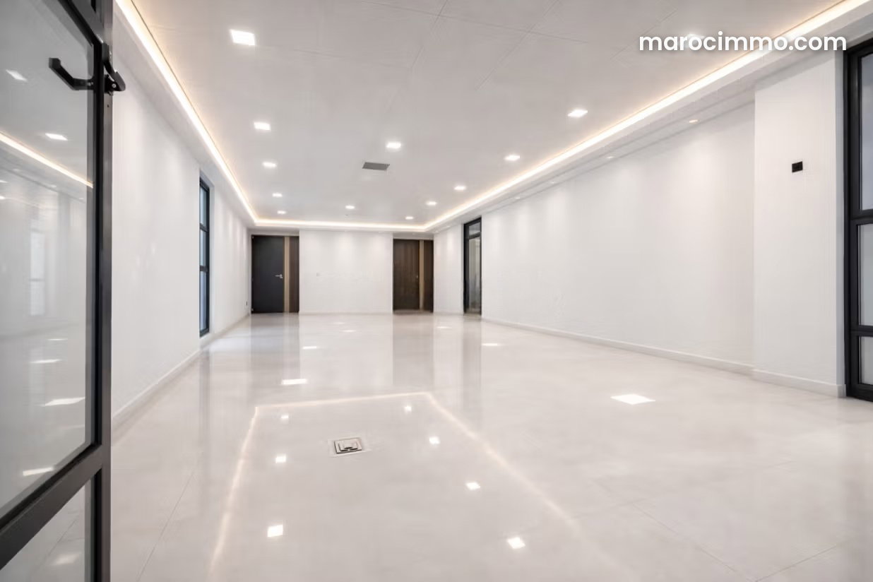 Bureau 81 m² au Palmier Casablanca, 8e étage vue dégagée — Casablanca