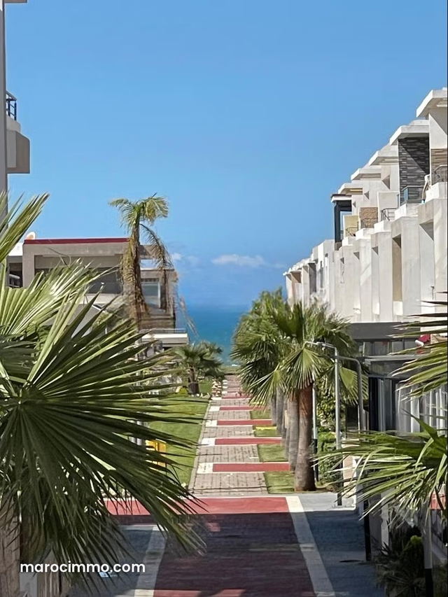 Appartement meublé avec piscine — El Mansouria