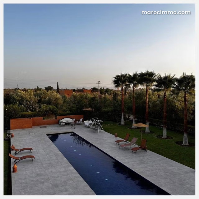 Magnifique villa à louer à Route de l'Ourika. 5 pièces — 3