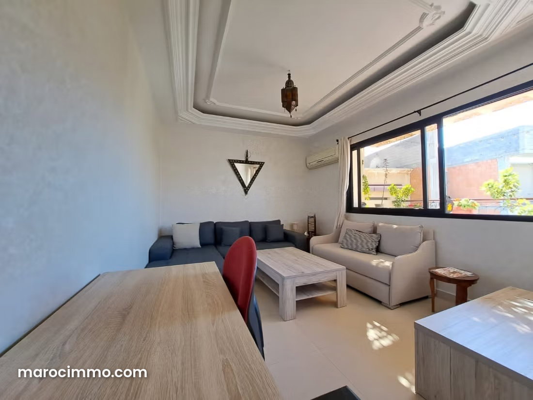 Furnished 65 m² Apartment, Golden Triangle, Casablanca for Rent — Casablanca