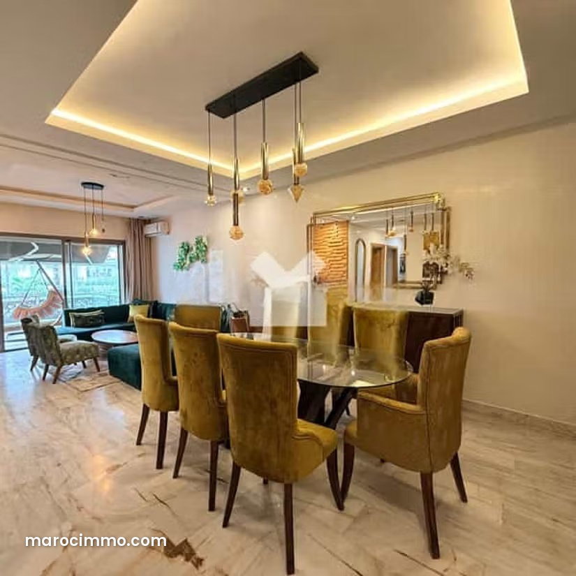New 98 sqm apartment, 2 bedrooms with garden, Californie, Casablanca — Casablanca