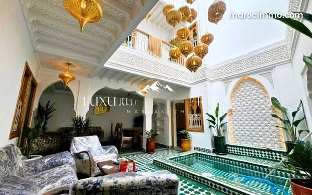 Riad titré 9 suites quartier Kasbah, Médina — Marrakech