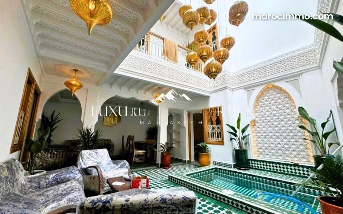 Riad titré 9 suites quartier Kasbah, Médina