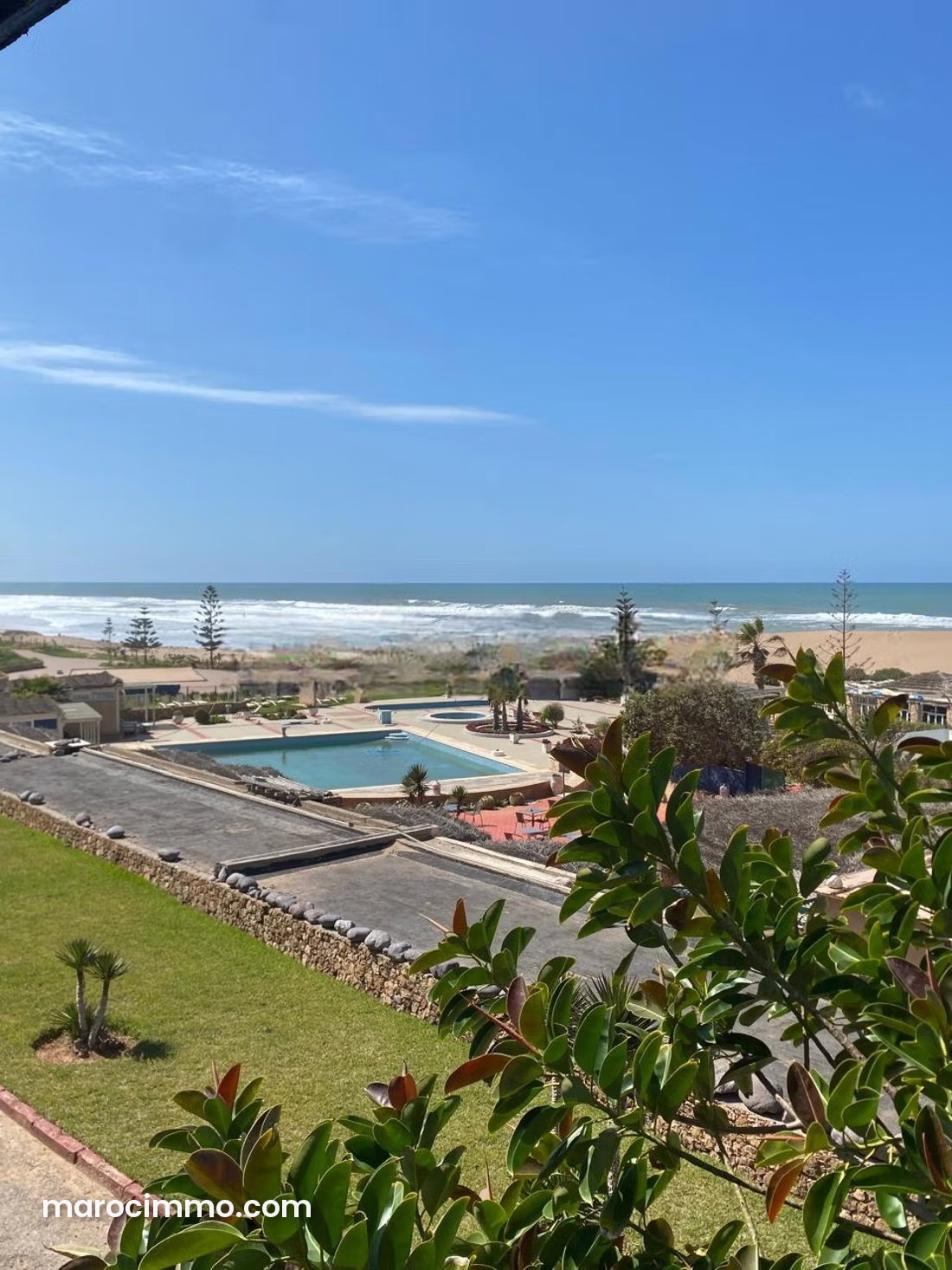 Furnished sea-view villa in Tiznit, 2 bedrooms and panoramic terrace — Tiznit