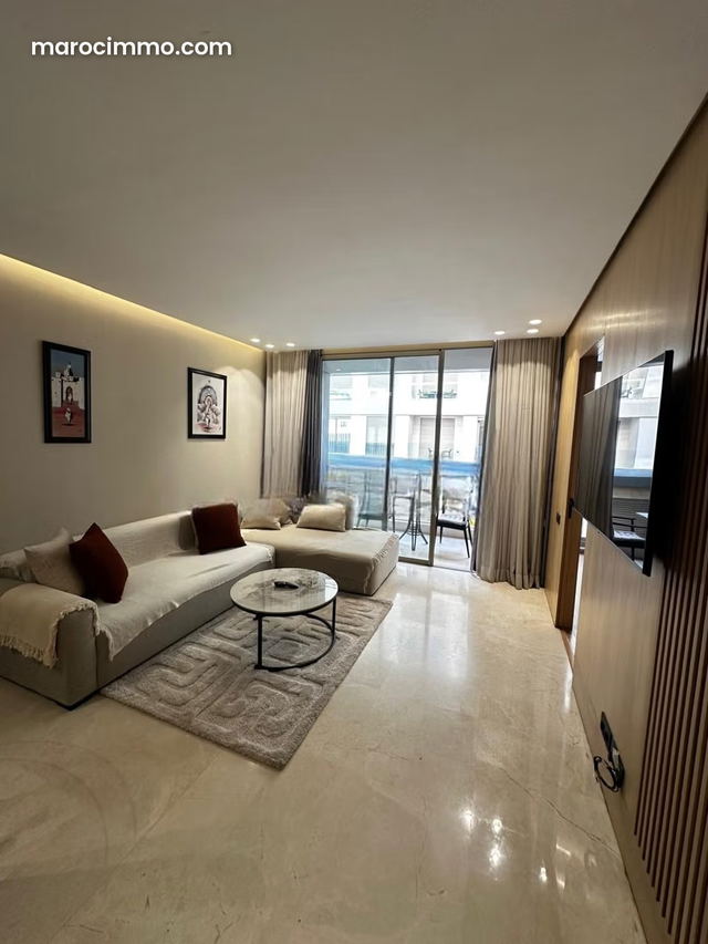 Furnished Studio for Rent – 57 m² — Casablanca