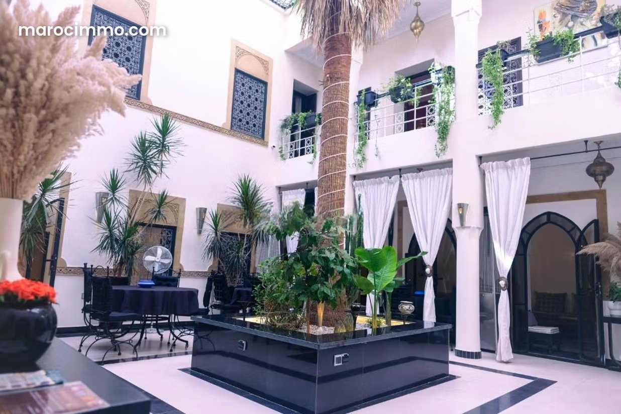 Riad 6 chambres avec piscine, Médina de Marrakech, Ben Saleh — Marrakech