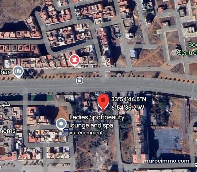 Land for Sale in Wifak - Témara - 2,277 m² - R4 - Clinic or Offices — Temara