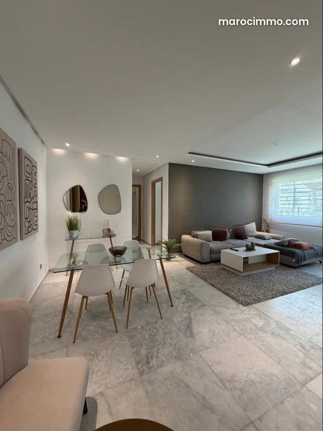 Appartement meublé à louer à rabat prestigia hay Riad — 3
