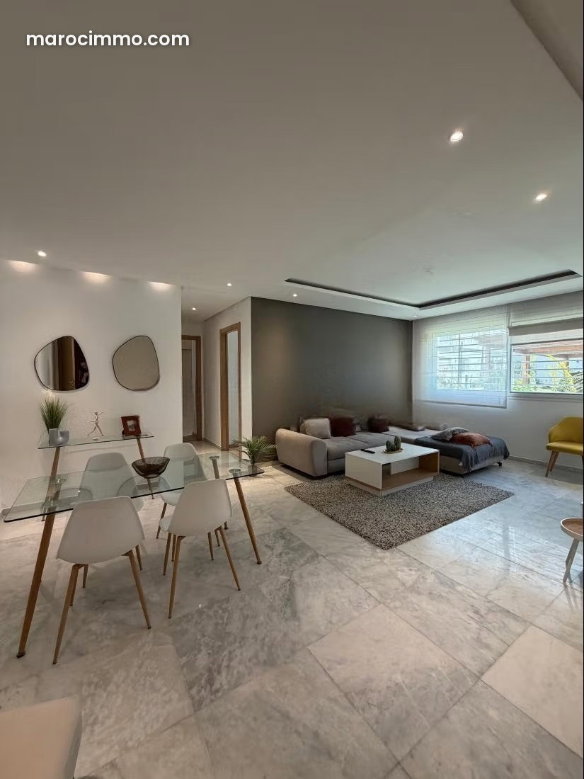 Appartement meublé 2 chambres à louer quartier Riyad Rabat — Rabat