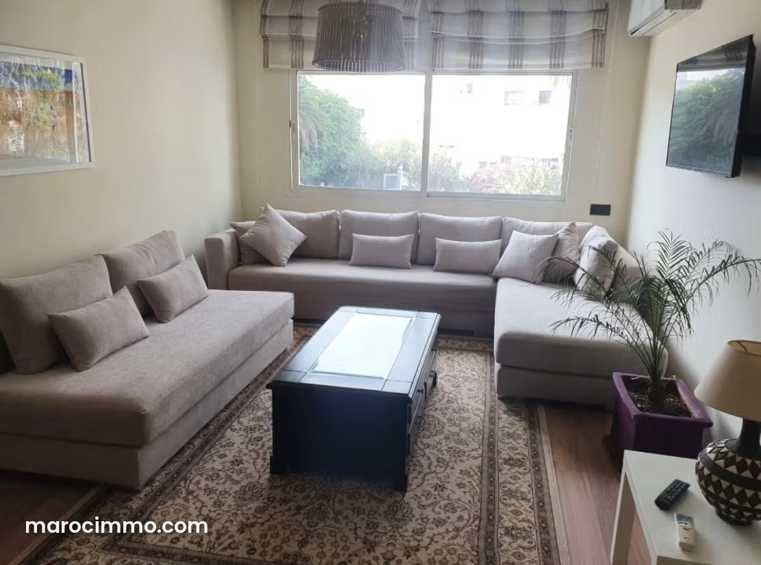 Appartement meublé avec terrasse à louer à Hassan Rabat — Rabat