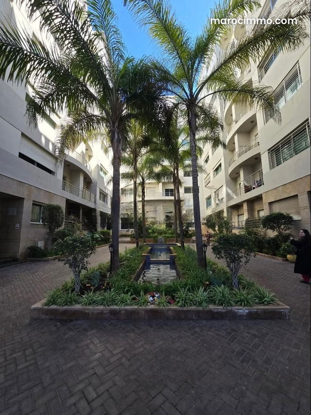 A louer magnifique meublé 156m² 3 ch. Abdelmoumen — Casablanca