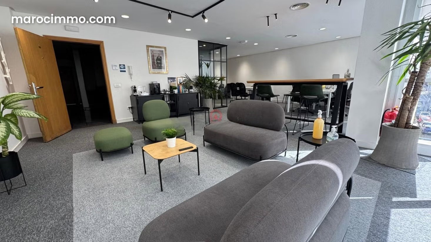 Brand-New 110 sqm Office, Racine, Casablanca, High-End Finishes and Direct Access — Casablanca