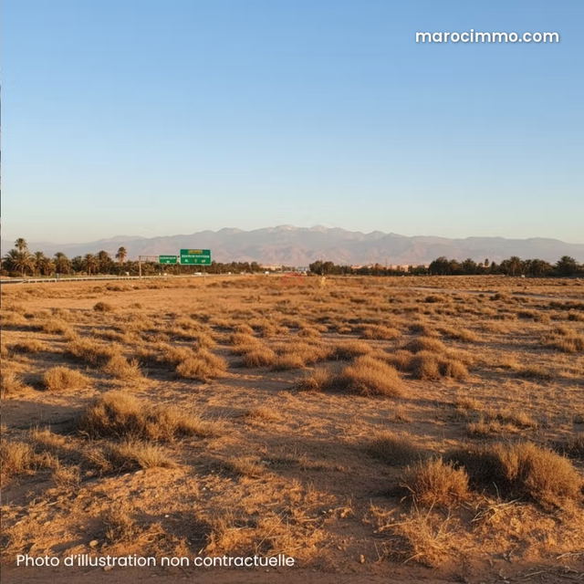 Vente Terrain nu à route de casablanca — Marrakech