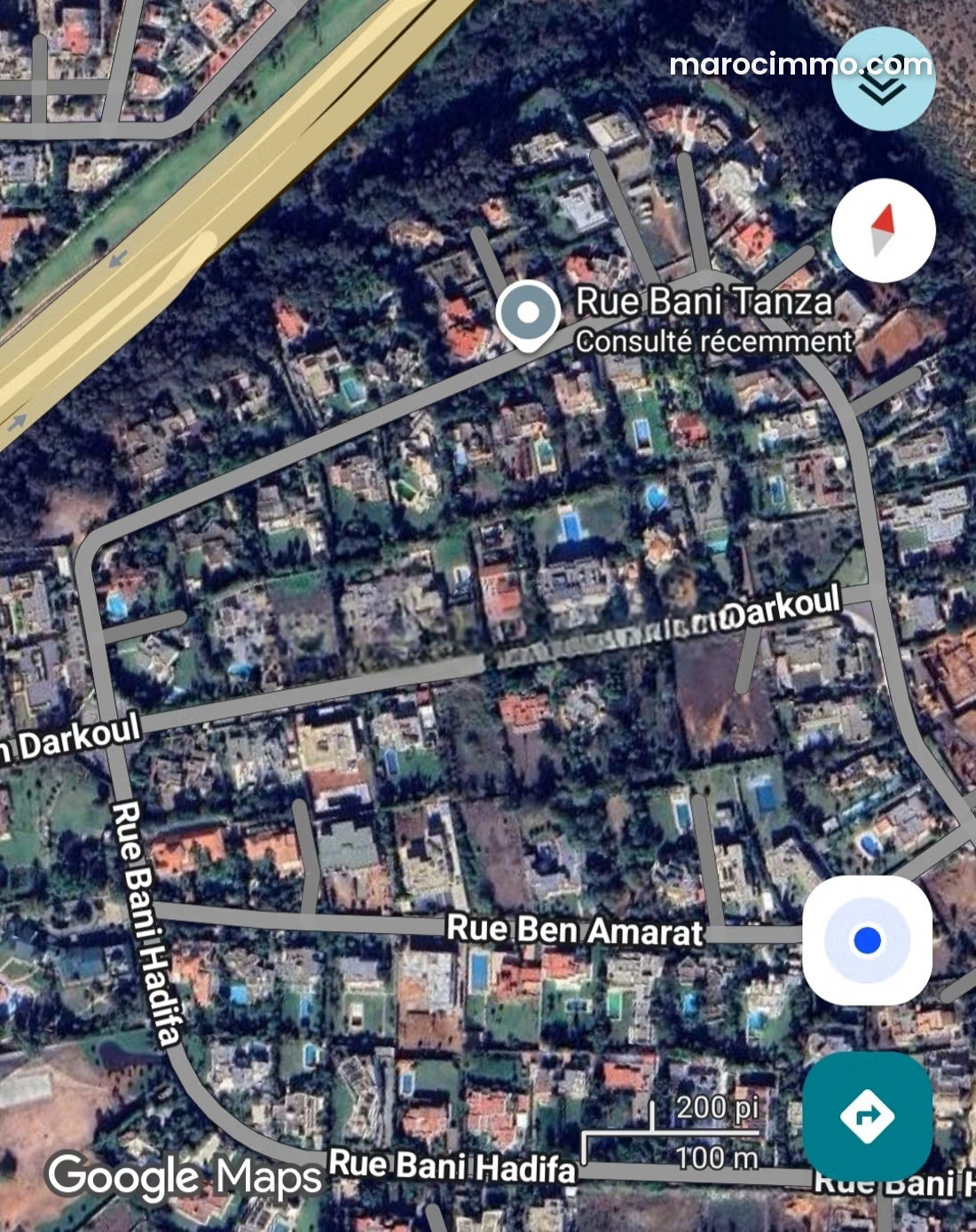1,600 sqm Plot for Sale, Souissi, Rabat, Embassy District — Rabat