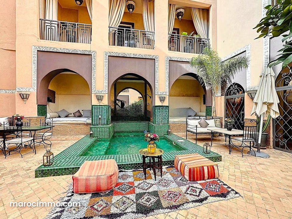 Riad historique à vendre 7 Chambres