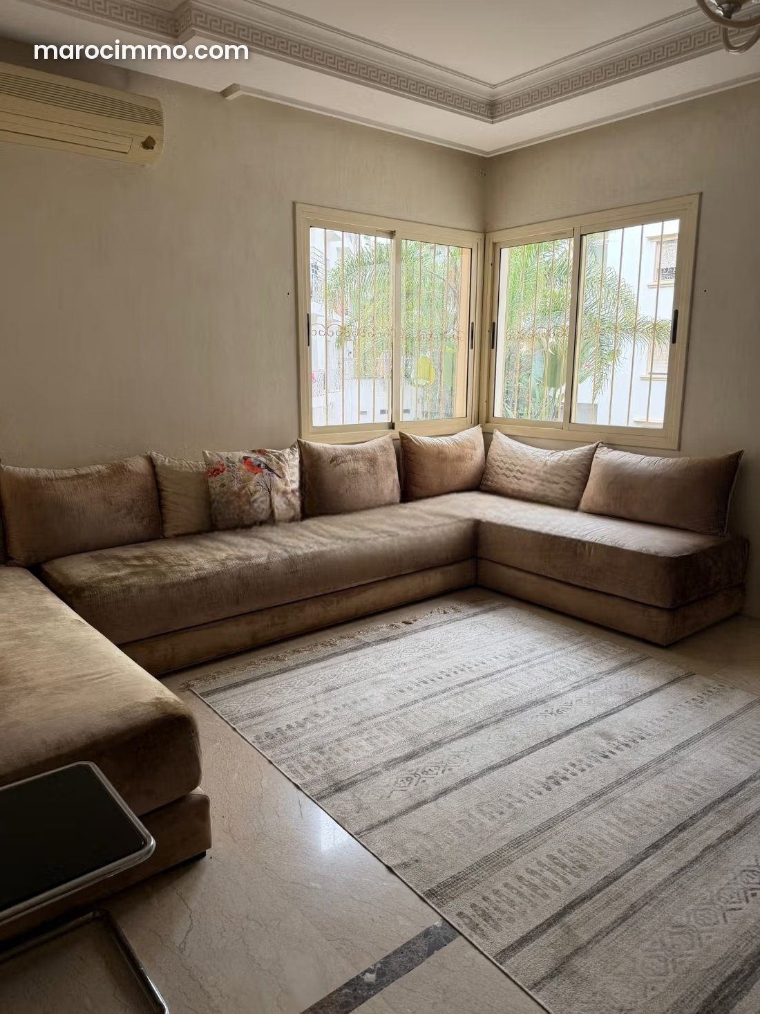 Furnished 147 sqm Apartment with Terrace in Anfa, Casablanca — Casablanca
