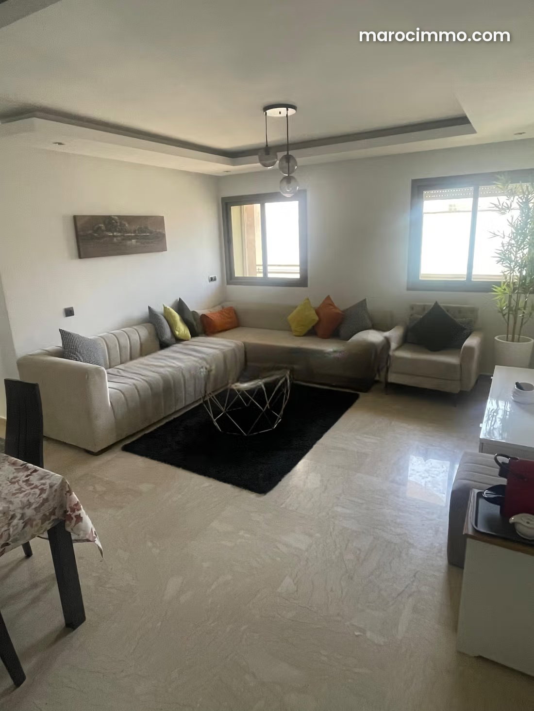 Furnished Two-Bedroom Apartment for Rent in Palmier, Casablanca — Casablanca