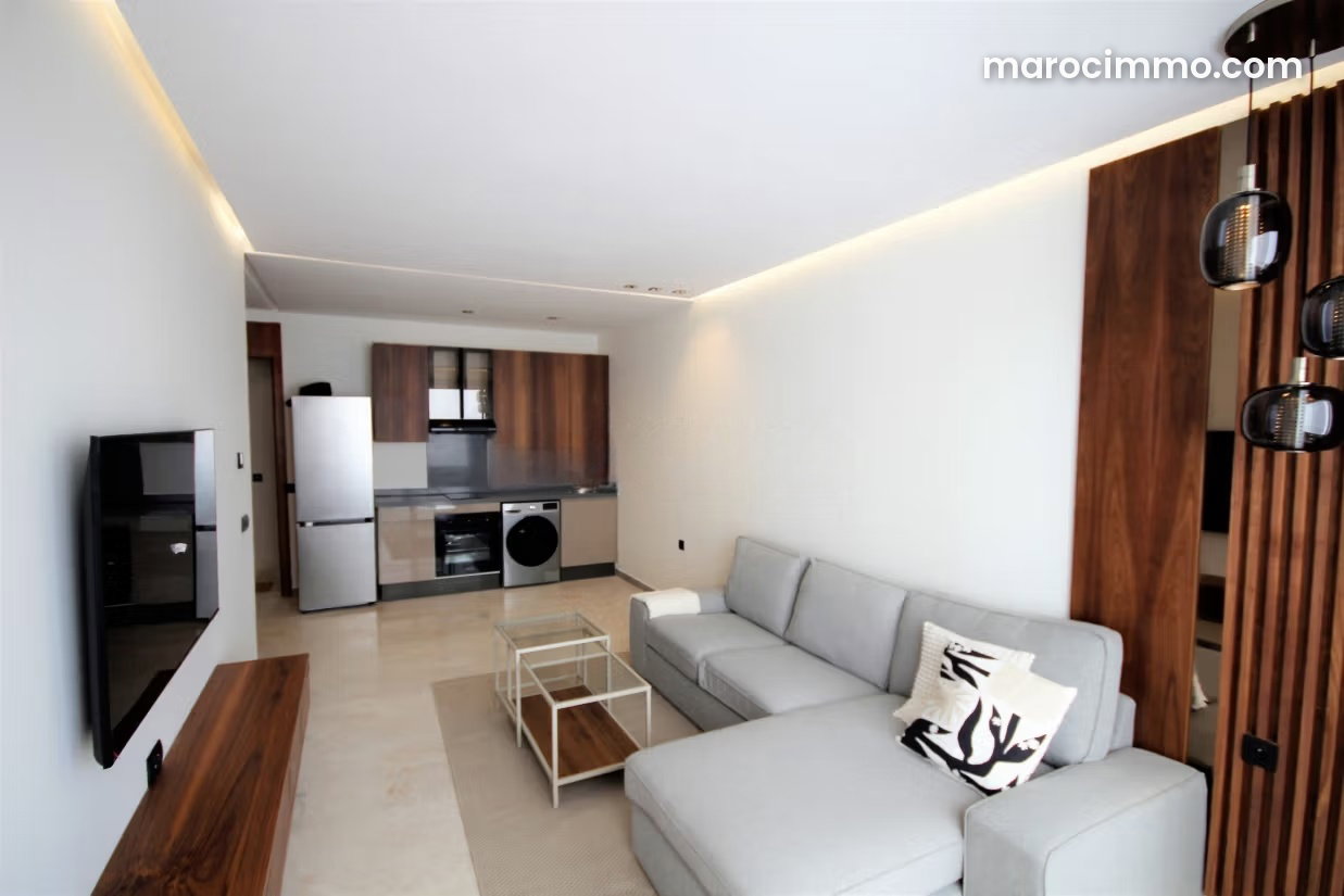Furnished 50 sqm, 1-Bedroom Apartment, Gauthier, Casablanca — Casablanca