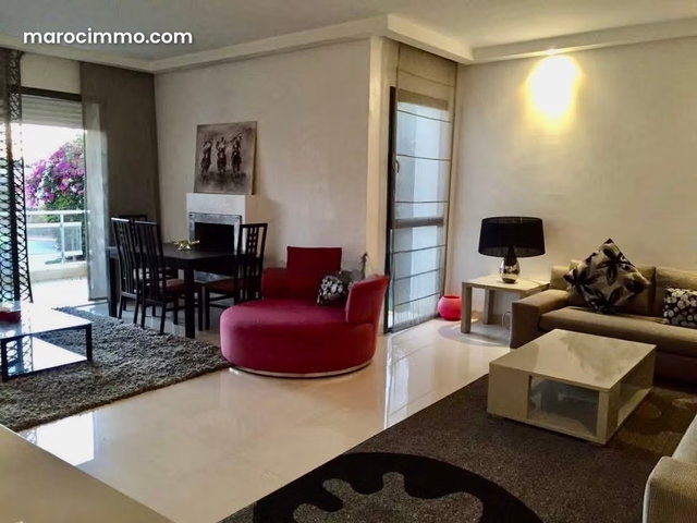Appart 3 CH / 2 SDB de 140 m² en location meublée — 2