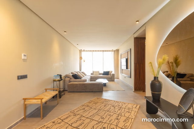 Appartement joliment meublé avec terrasse piscine rooftop — 3