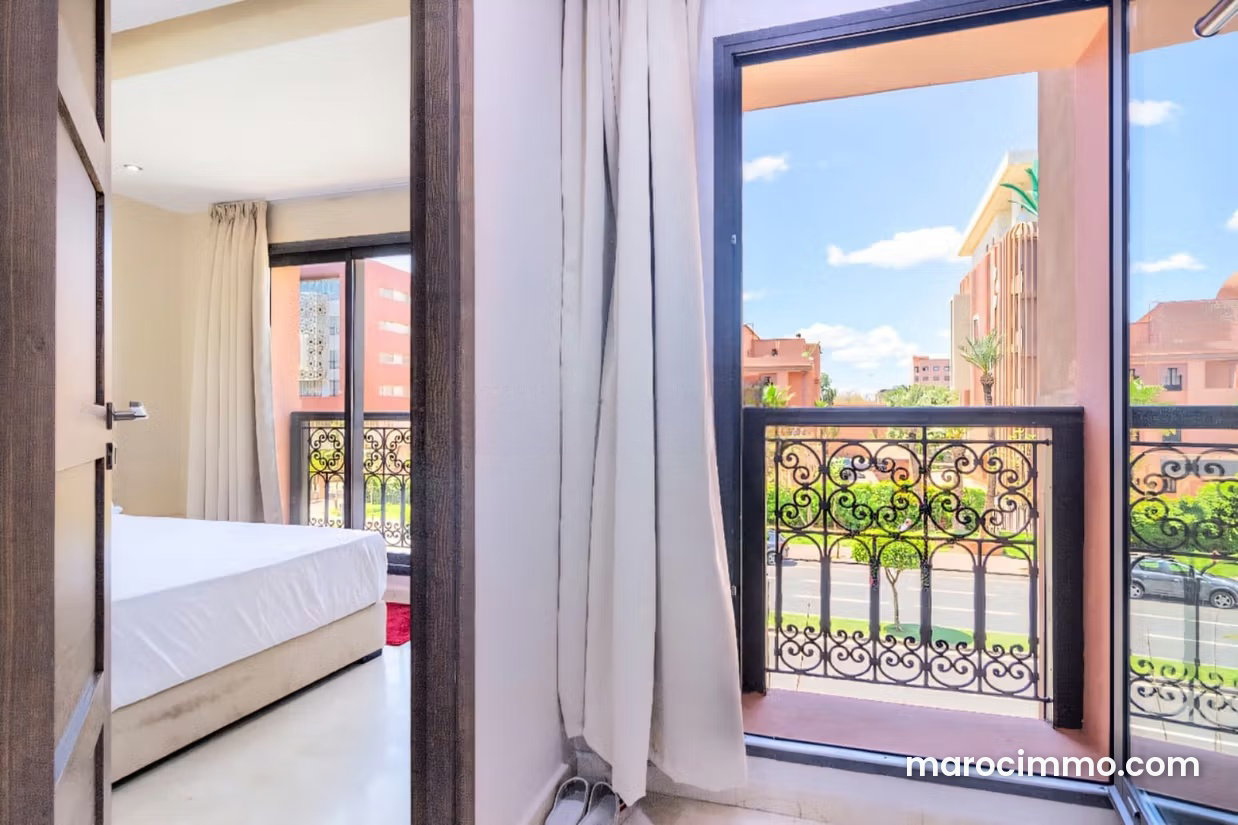 Furnished 66 m² Apartment in El Ghoul, Marrakech Guéliz — Marrakesh
