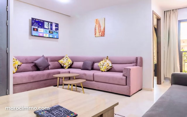 Bel Appartement meublé à louer Guéliz Camp Aghoul — 3