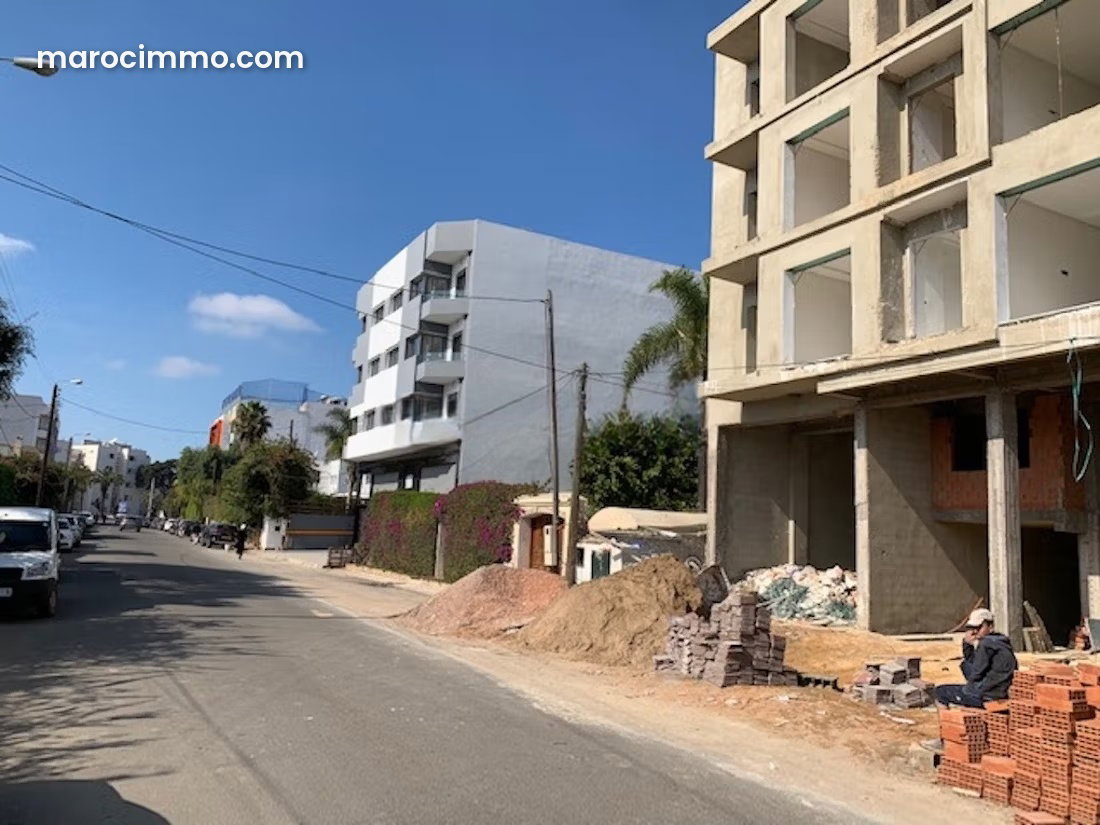 Terrain 412 m² Riviera, Casablanca, secteur résidentiel calme — Casablanca