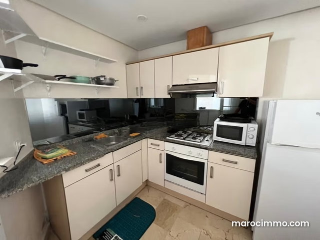 Bel appartement en location à Triangle d'Or. Superficie 50 m². Conciergerie à disposition, système de climatisation — 5