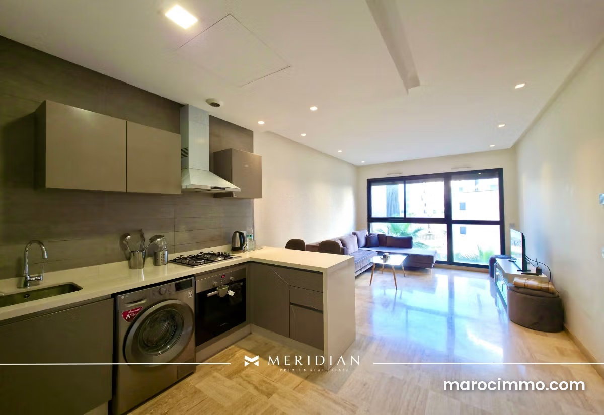 Appartement meublé 2 pièces à louer à Casablanca Finance City — Casablanca
