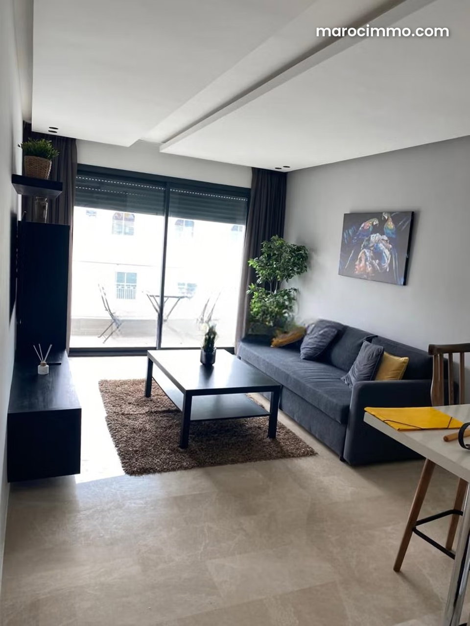Superbe appartement à louer à Triangle d'Or. Surface totale 52 m². Meublé