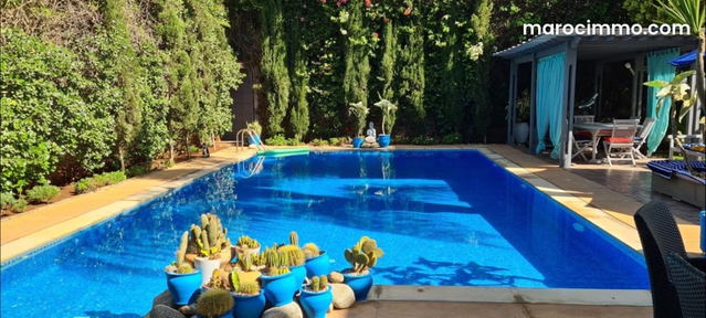 Magnifique Villa Haut Standing à Vendre bouskoura – Résidence Sécurisée — Bouskoura