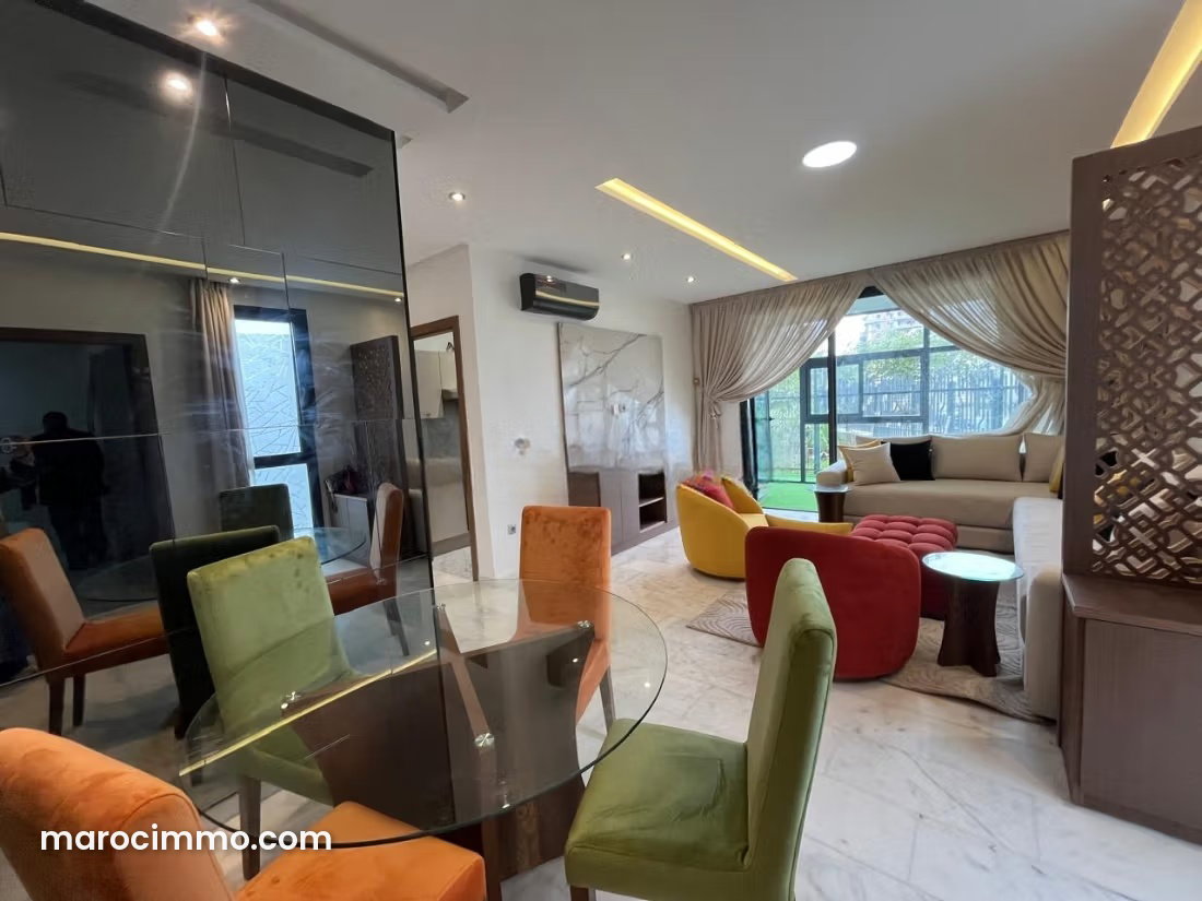 Furnished Apartment with Terrace in Casablanca Finance City — Casablanca
