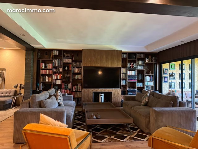 A louer Rez de Jardin 324m2 Ville Verte Bouskoura — 4