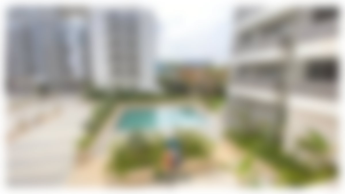 Studio meublé 52 m², terrasse et piscine, Casablanca Finance City