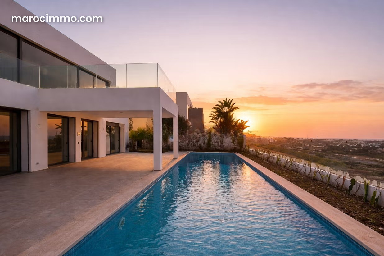 800 m² Ocean-View Villa, Aïn Diab, Casablanca — Casablanca