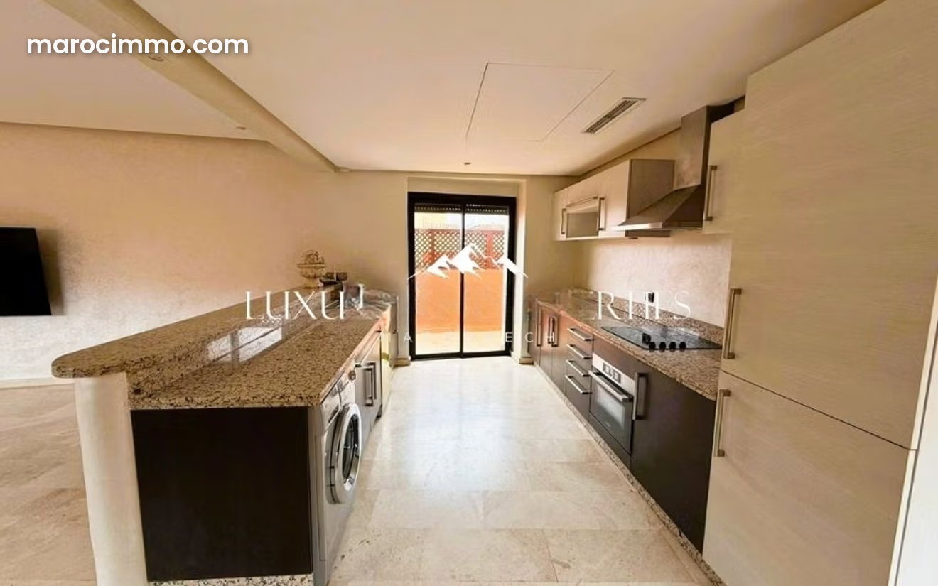 Bright apartment with terrace for rent in Gueliz, Marrakech — Marrakesh