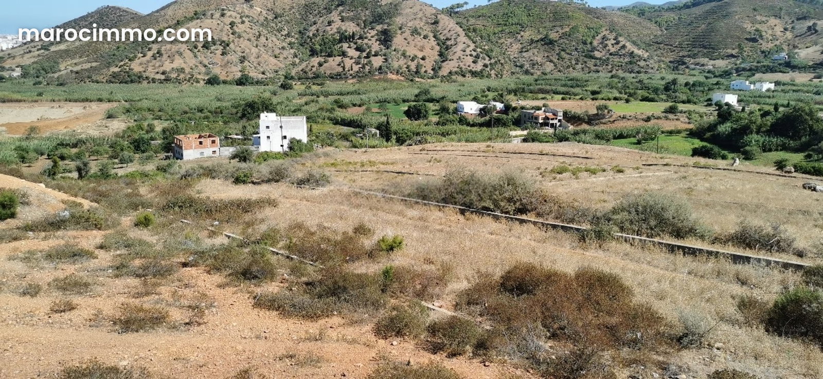 Terrain 5 hectares Route de Ceuta, Tétouan, vue et potentiel rare — Tétouan