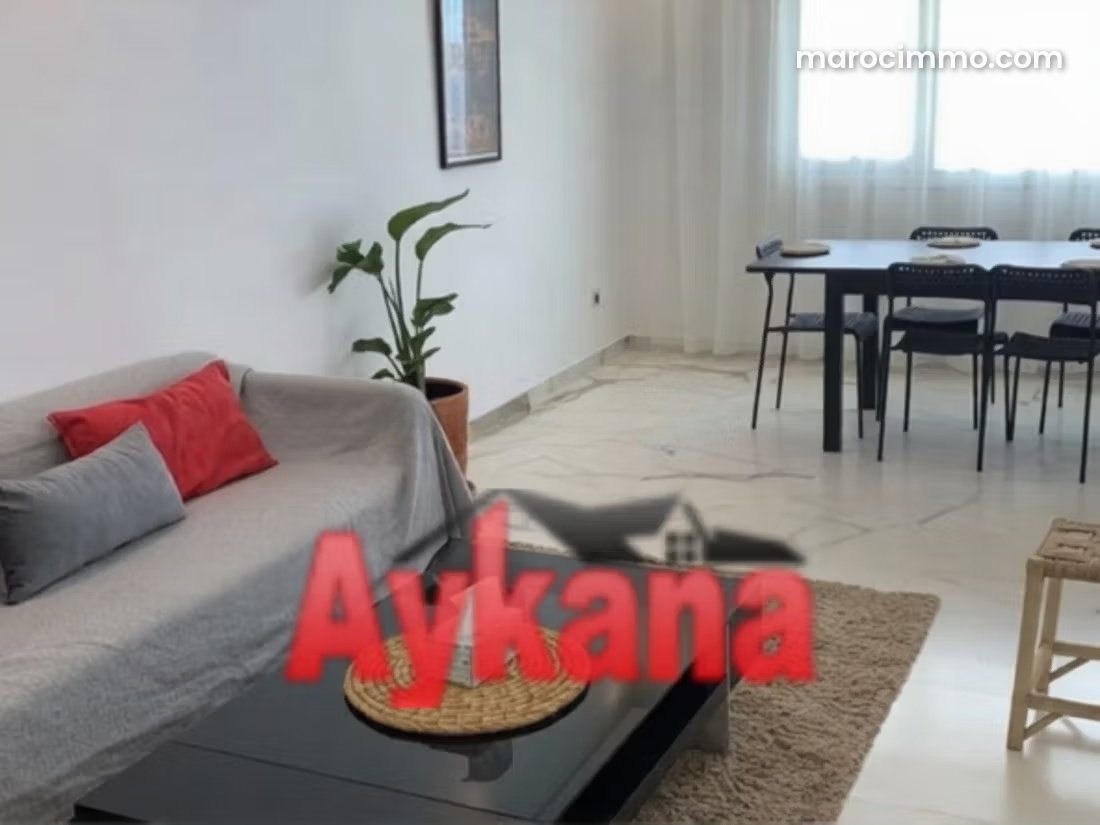 شقة مفروشة بشرفة للكراء بحي أكدال العلوي في الرباط — الرباط